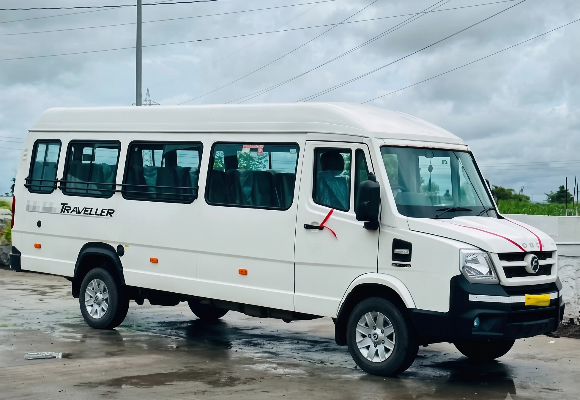 Tempo Traveller van
